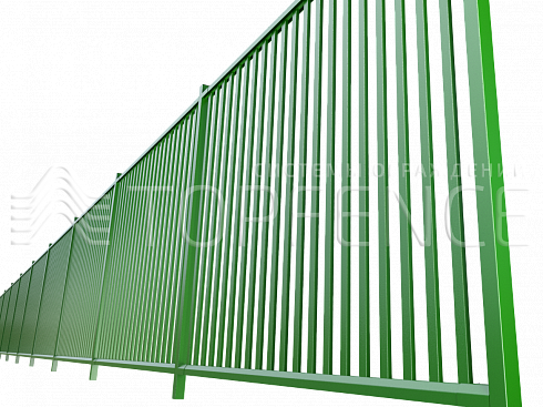 Ограждение из профильной трубы PROTECT